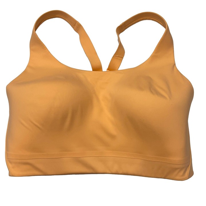 NWT ATHLETA Advance Bra 34DD Orange Adjustable Straps