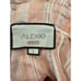 Alexis Brandy Pink Striped Cotton Linen Square Neck Mini Sheath Dress - Size XS