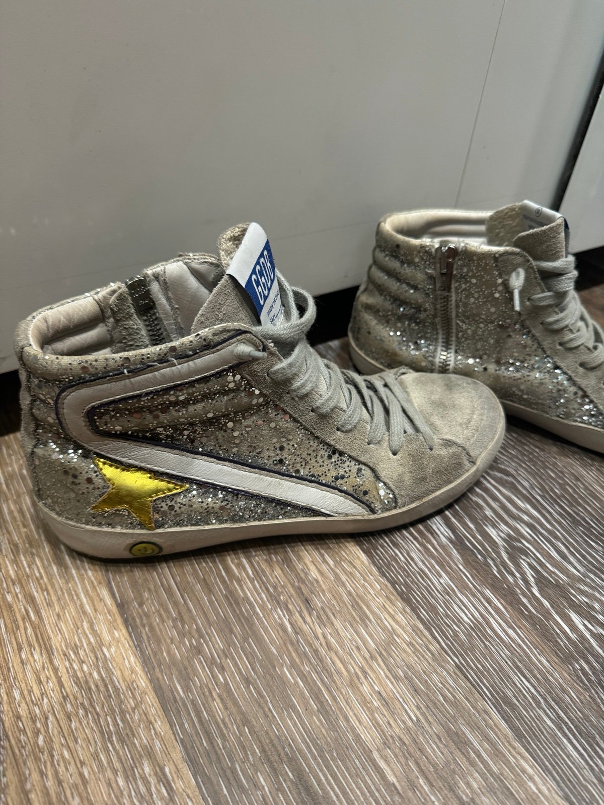 Golden goose slides size 35