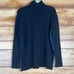 Athleta Transit Pullover Turtleneck Sweater Small Merino Wool Colorblock 98