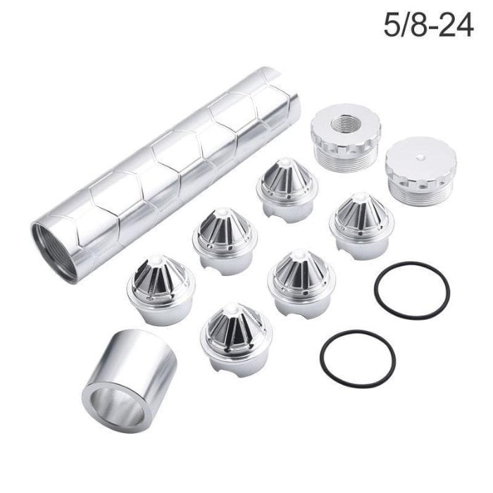 5/8''-24 OR 1/2-24 Fuel Filter WIX 24003 Silver, 12 Pcs, 6.8 L, 1.4 OD, 1.