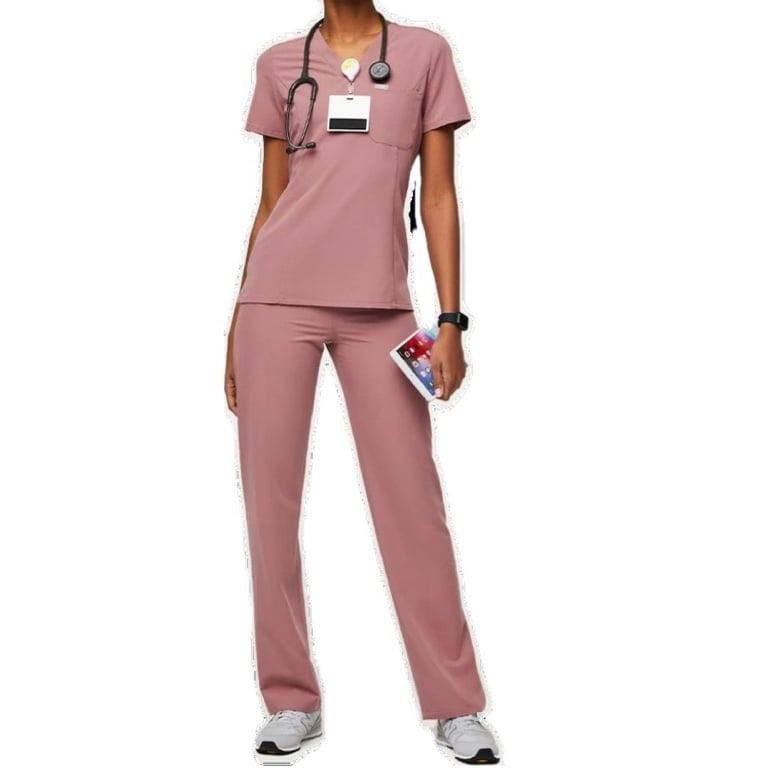 Figs - mauve set XS