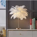 White Feather Lamp