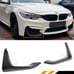 New 2015-2019 BMW F80 M3 &BMW F82 F83 M4 Real Carbon Fiber FRONT BUMPER SPLITTER