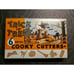 Vintage Metal Halloween Cookie Cutters Trick or Treat Cooky Cutters NOS H1
