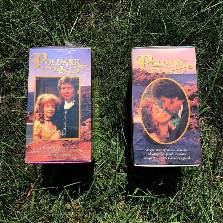 Poldark VHS 1975, 1993 6 Tape Box Set **Buy 2 Get 1 Free