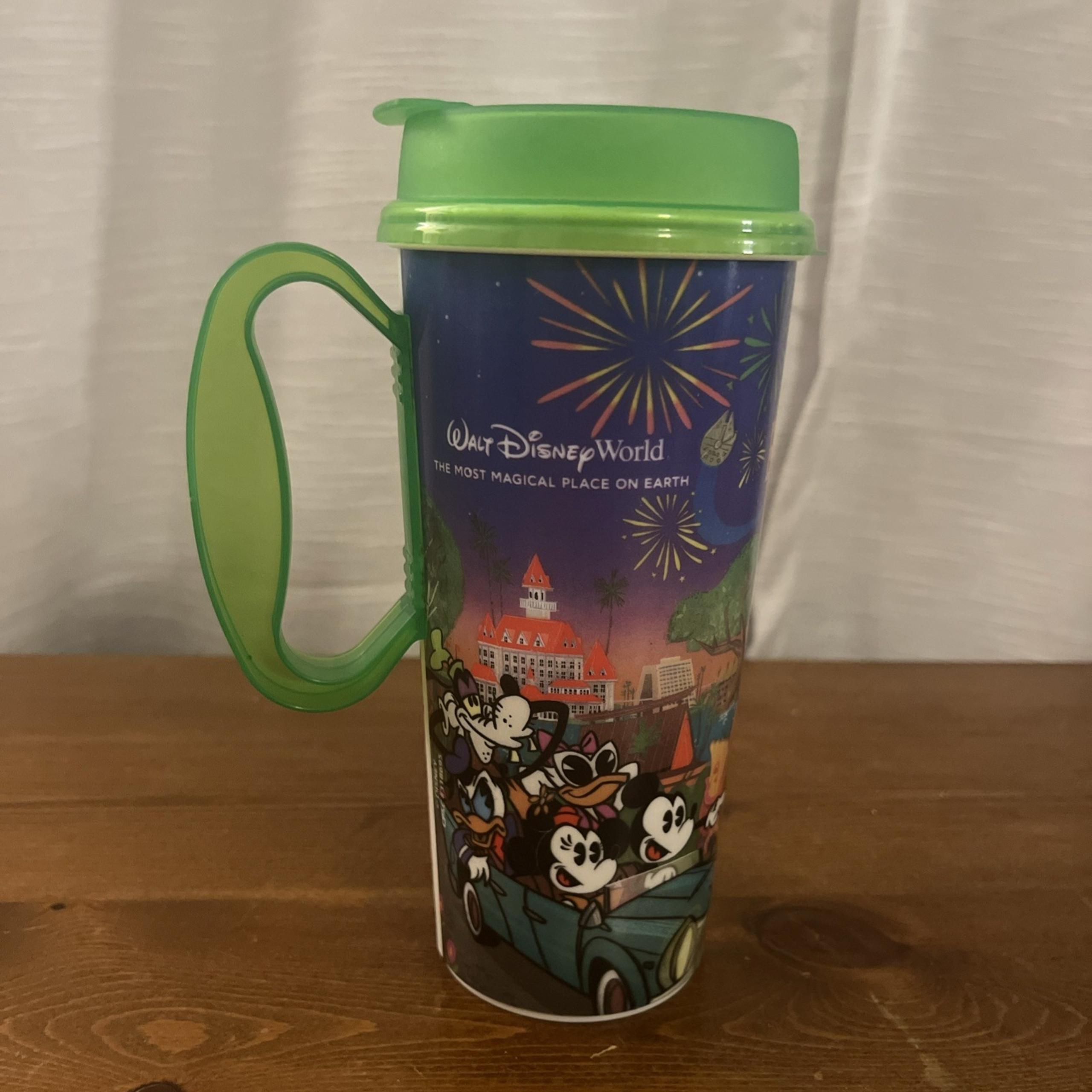 2024 Walt Disney World Resort Refillable Mug Mickey & Friends 4 Parks - Green