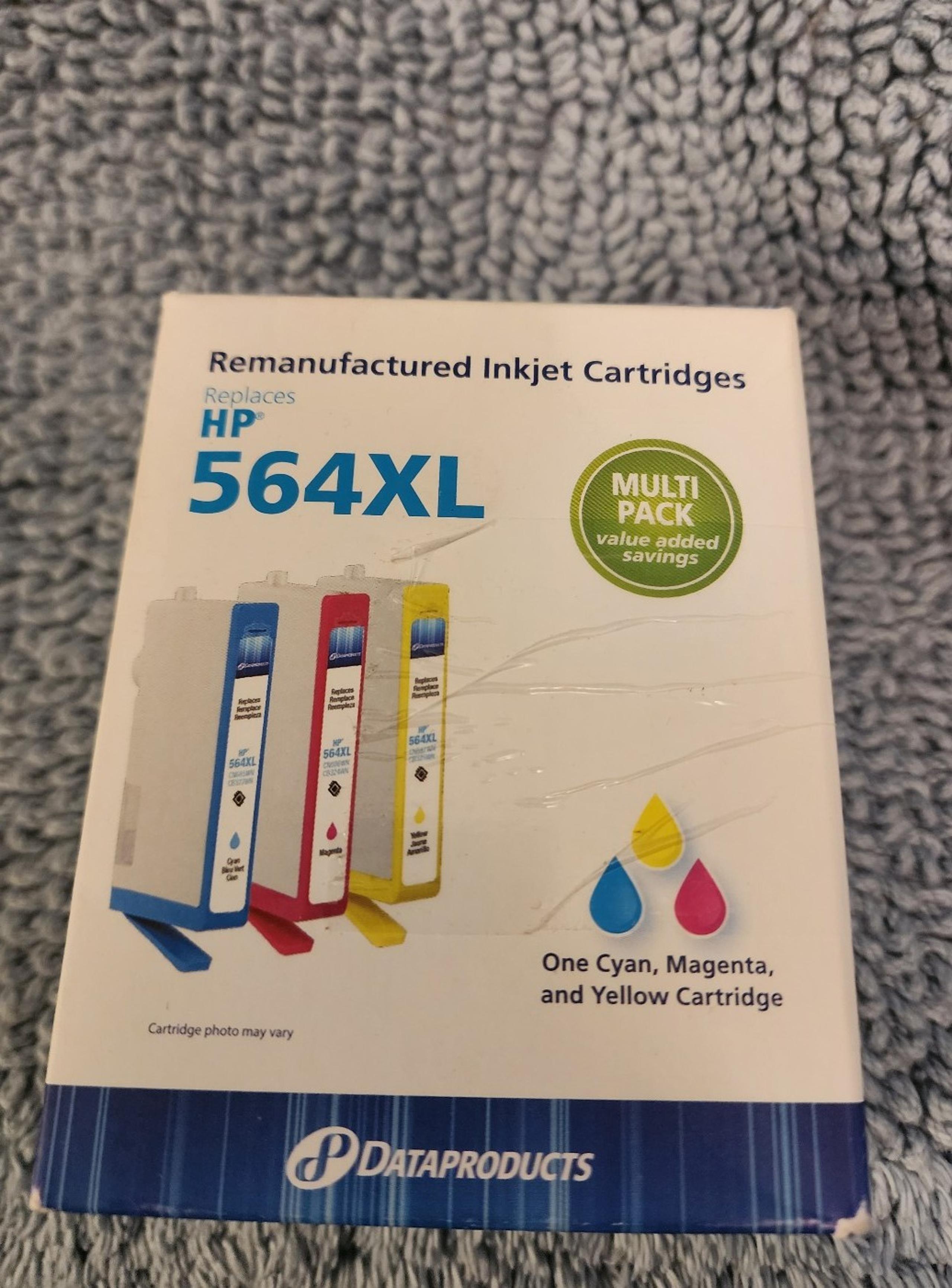 HP 564XL ink cartridges, NEW