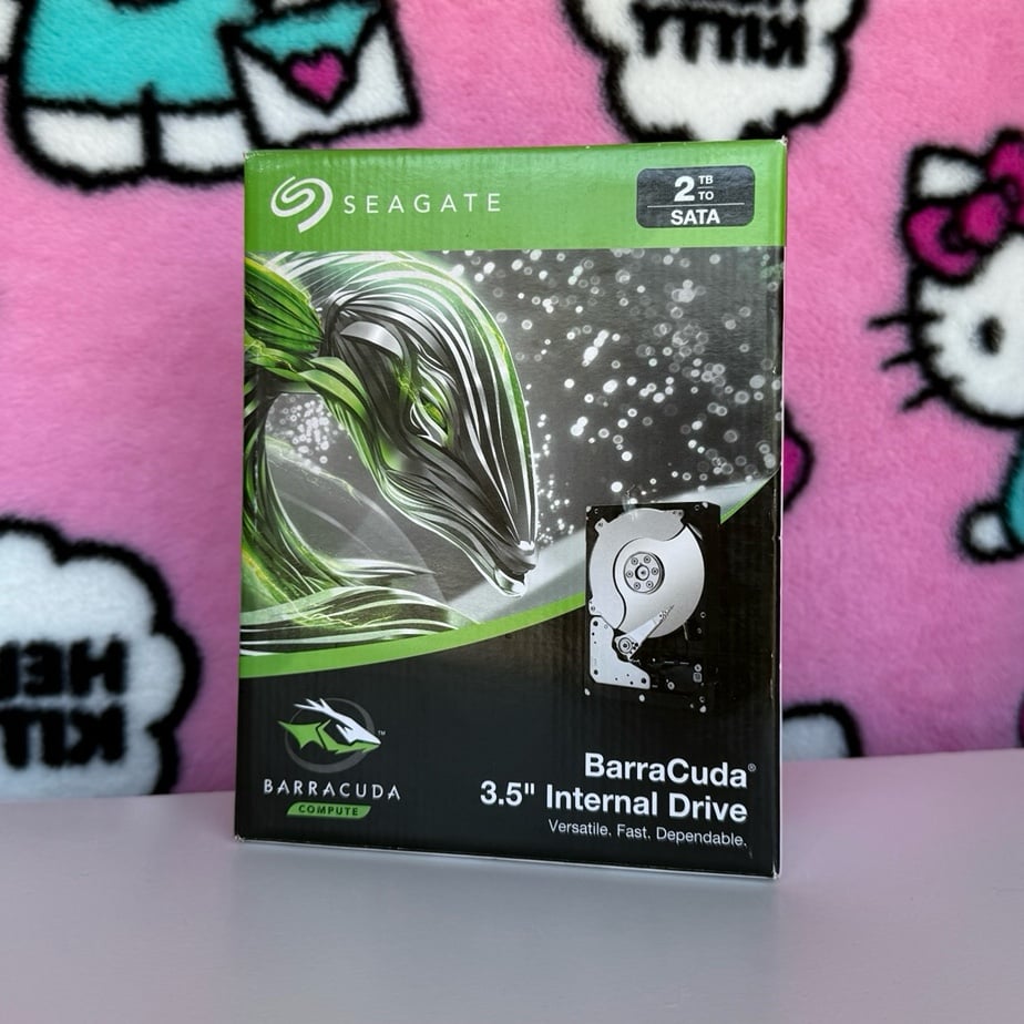 Seagate 2TB Barracuda Hard Drive NEW