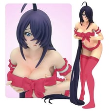Taki Corp Ikki Tousen Kanu Unchou Pink Ribbon Lingerie 1/8 Scale Figurine