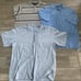 men's size 4xl polo shirts Lot Of 3 MANSTHÉ FRANCOIS Girbaud Kani Gold