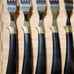 E. Parker & Sons MCM VTG Forks Made in Sheffield England Stainless Steel
