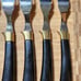 E. Parker & Sons MCM VTG Forks Made in Sheffield England Stainless Steel