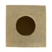 Veratex Tissue Box Cover Really Stone Beige Square Heavy Natural Bathroom Decor