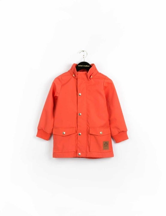 Mini Rodini Pico Jacket for Boys or Girls Orange/Red 3 - 5 YO