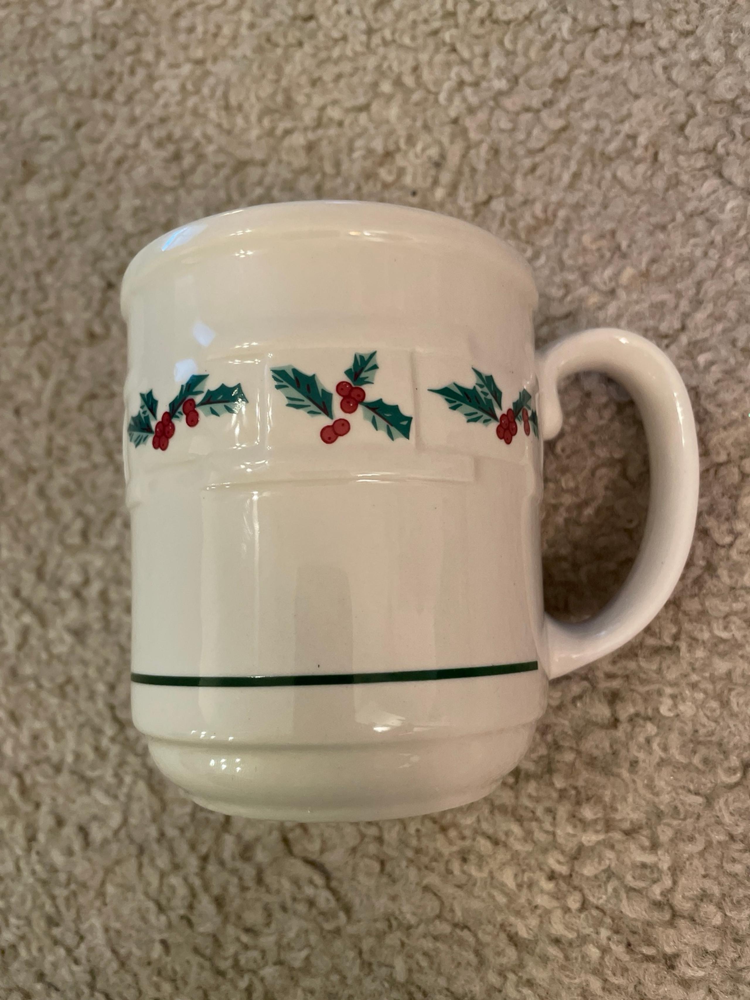 Longaberger Christmas mug