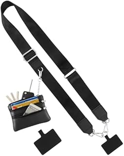 Clip and Go Strap for Phone with Wallet Crossbody,Adjustable Pho