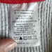New Enlgand Patriots V Neck Sweater Men's L Gray Pull Over Striped Soft Rare