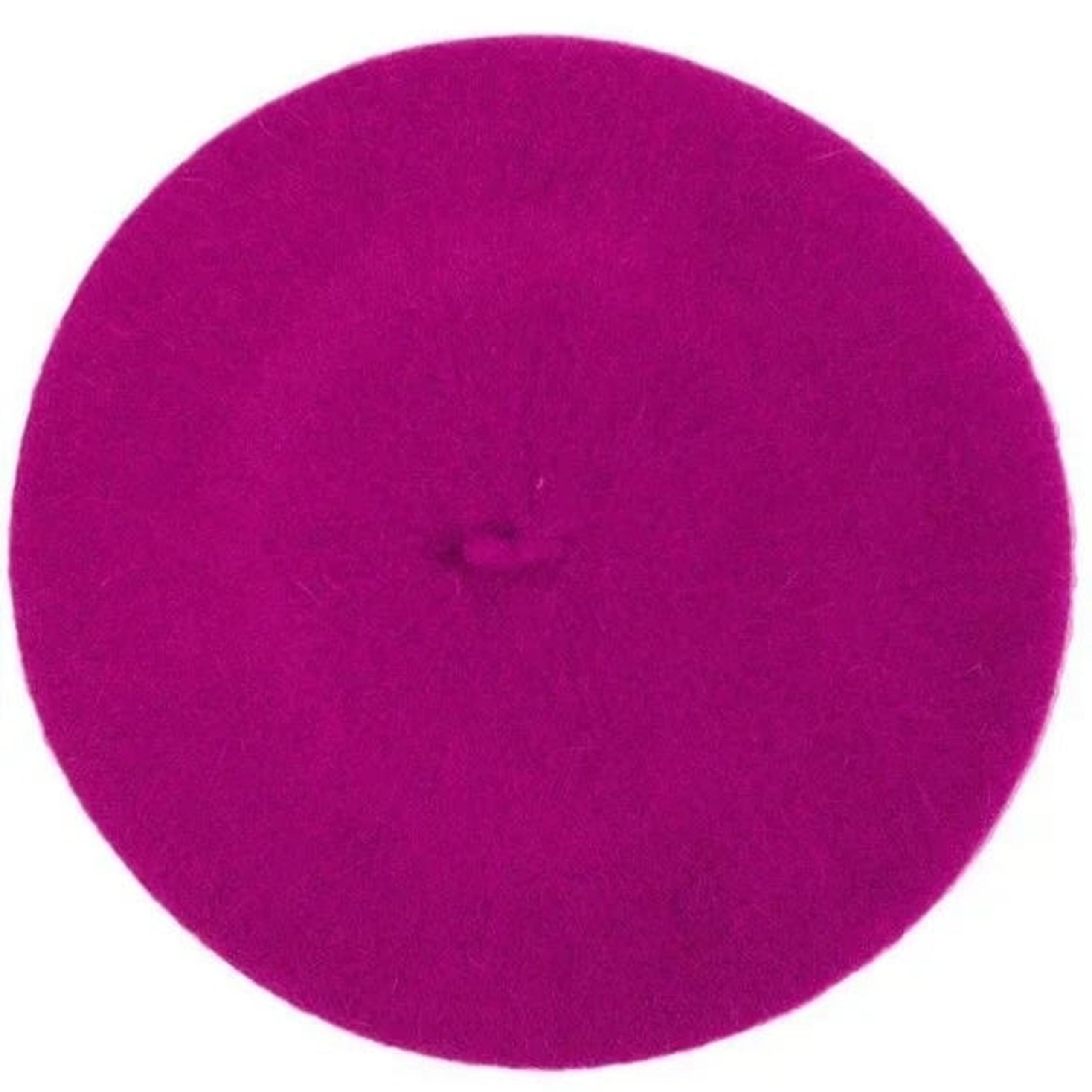 Diona J 100% Wool Artist Purple Hat Cap Casual Classic Solid Beanie French Women
