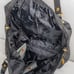 JM New York Quilted Wheeled Water-Resistant Carry-All Designer Tote, Black