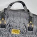 JM New York Quilted Wheeled Water-Resistant Carry-All Designer Tote, Black