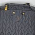 JM New York Quilted Wheeled Water-Resistant Carry-All Designer Tote, Black