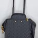 JM New York Quilted Wheeled Water-Resistant Carry-All Designer Tote, Black