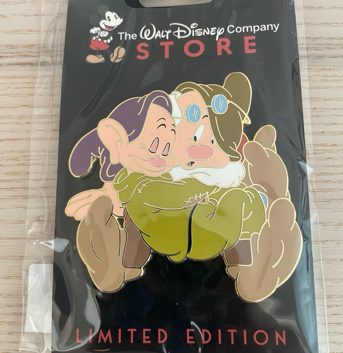 D23 2024 Dopey and Doc Hugs are the Best pin