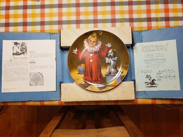 Tommy the Clown Collector Plate