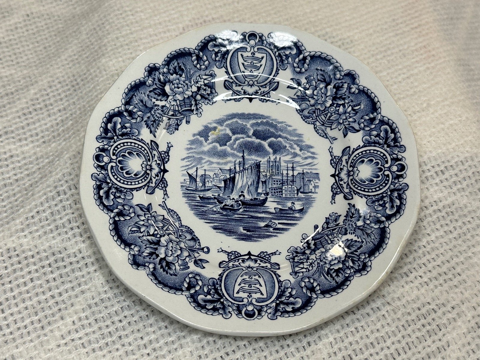 Mexican Handmade Handpainted Ander Glase Plate