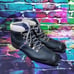 VTG MERRELL ITALY Leather Ski Boots Women's 8 Nordic 3 Pin Cross Country Artik