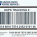 2000 ct Roll USPS Tracking Labels / Stickers / Barcodes 888 400
