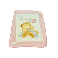 Best Friend Balloons Bear Baby Blanket AS IS (READ)