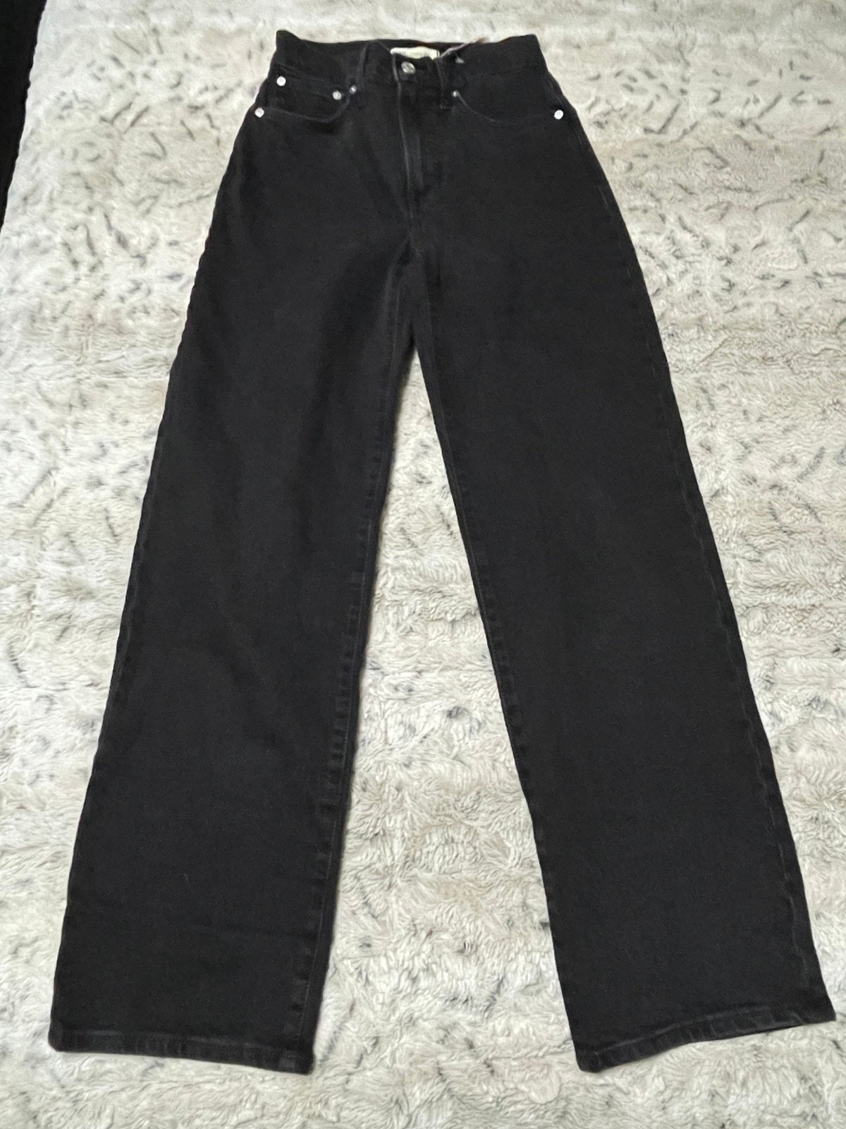 Madewell The Perfect Vintage Wide-Leg Jean sz 24 NG342