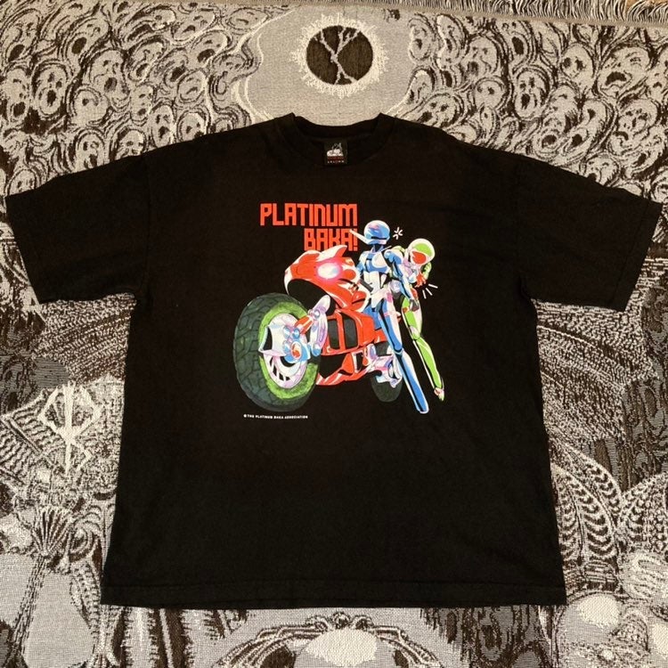 Platinum hot Baka BB Core T-Shirt Black Size XL