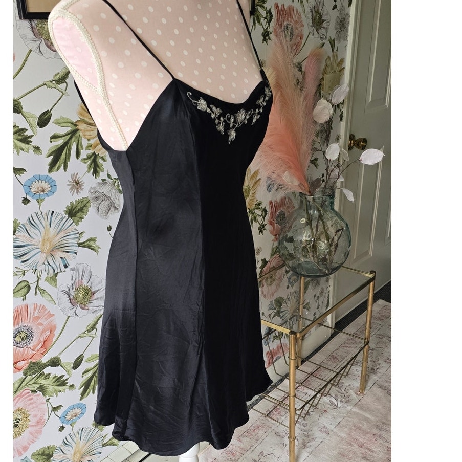 Iconic Victoria's Secret 100% Silk Slip Dress From 1997