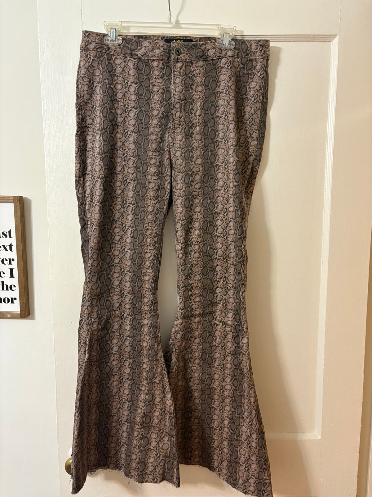 Lucky & Blessed bell bottoms