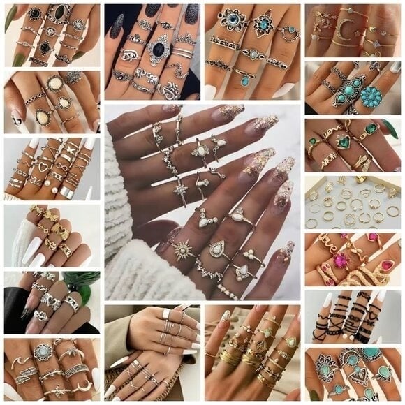 Large Lot of 213 Boutique Ring Sets (18 Sets)