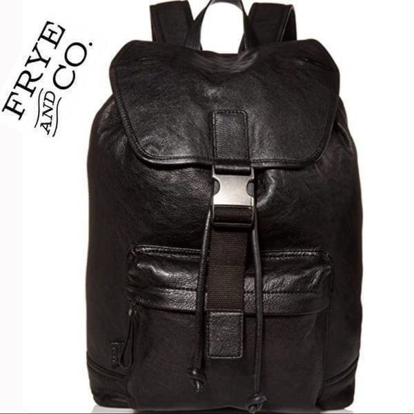 Frye and Co.Cody Leather Backpack Brand New Black