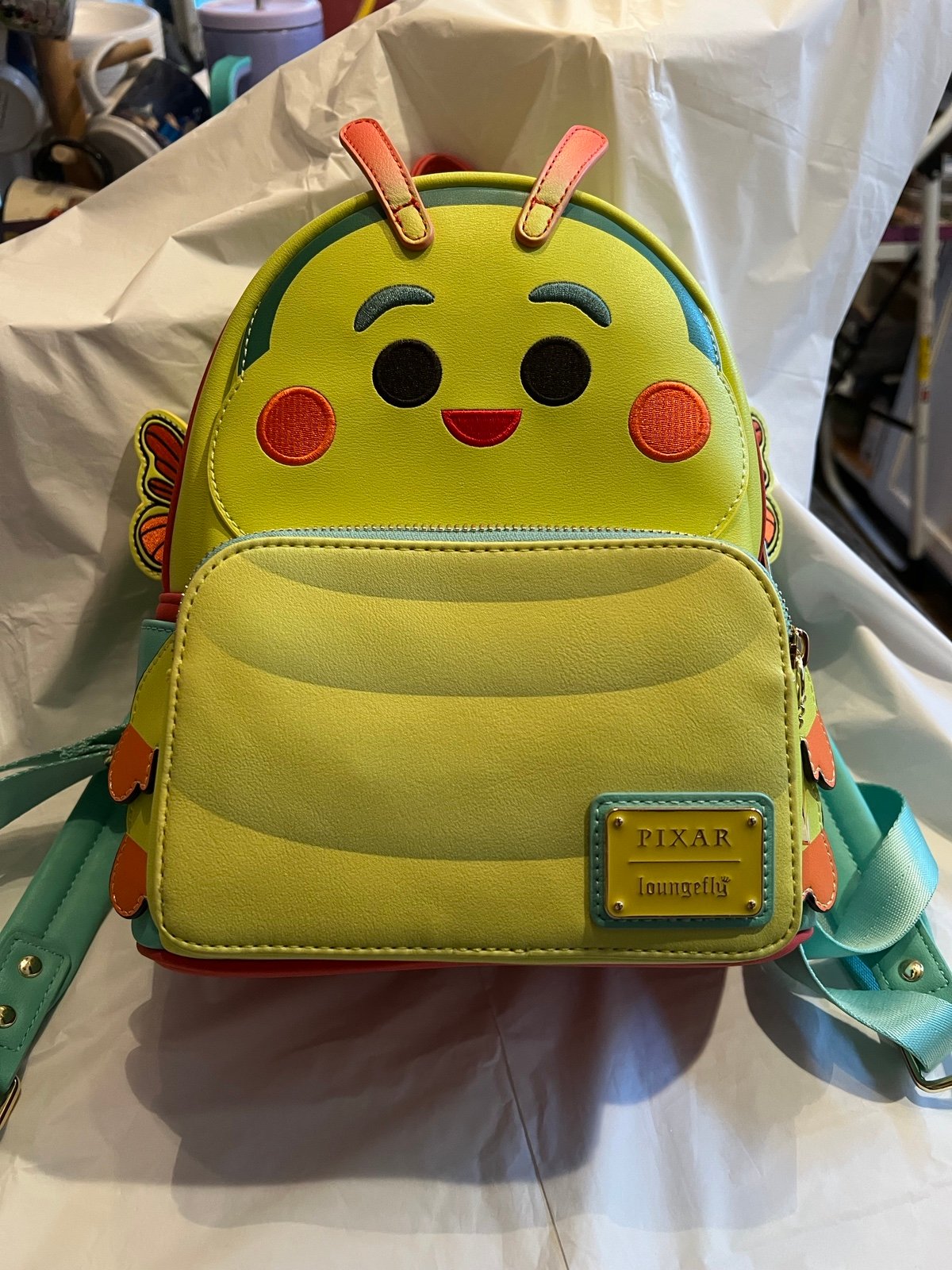 Disney Loungefly Bugs Life Heimlich Mini Backpack