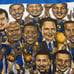 Adidas Golden State Warriors 2015 Champions Caricature Youth Xl