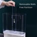 6 Lbs Wall-Mounted Rice Storage Container, Laundry Detergent Dispenser