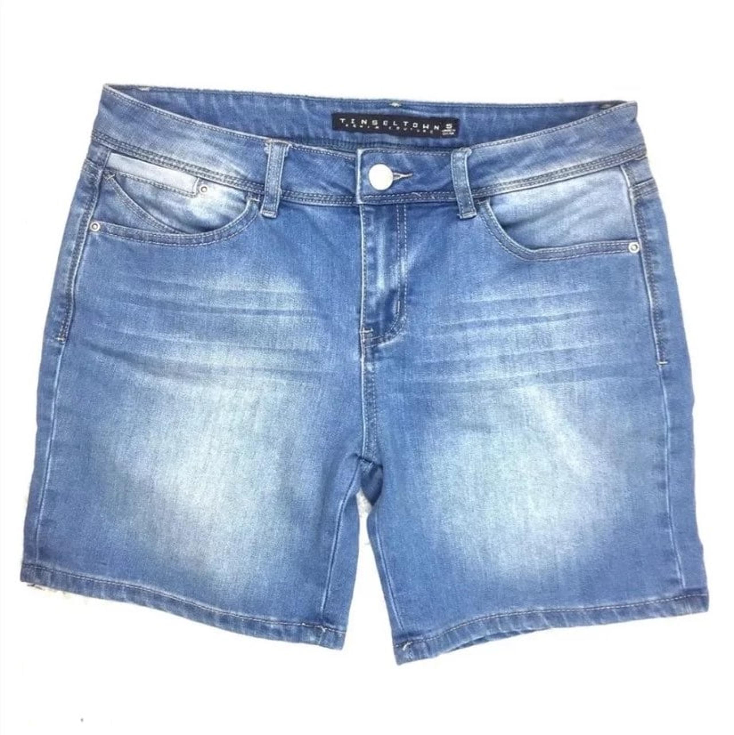 Tinseltown Denim Coutour Juniors Size 5 Jean Shorts 5 Pocket Design