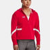 Under Armour Womens Storm Fleece Hoodie XL Red 1/2 Zip Heatgear Outdoor Stretch