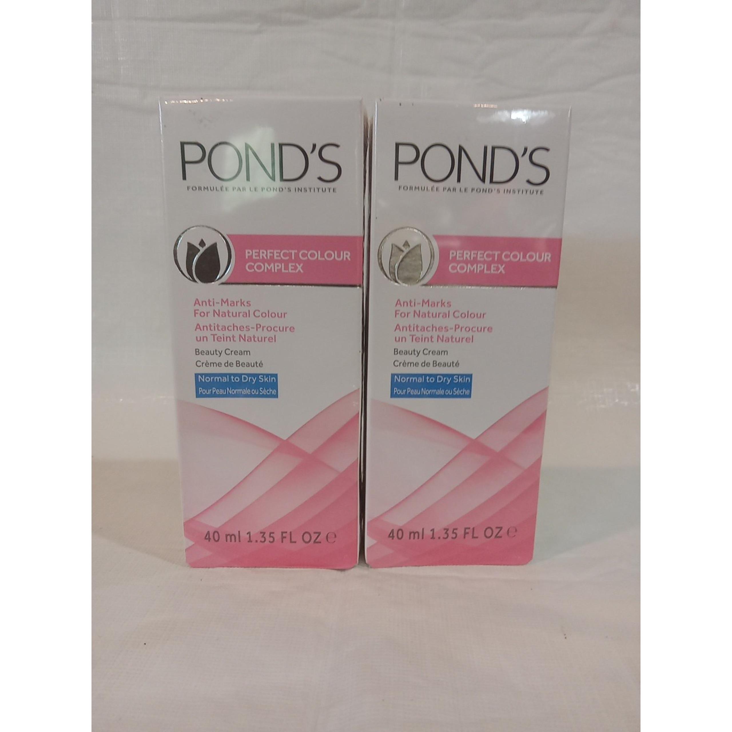 SET OF 2 Ponds Perfect Colour Complex Beauty Cream Normal to Dry Skin