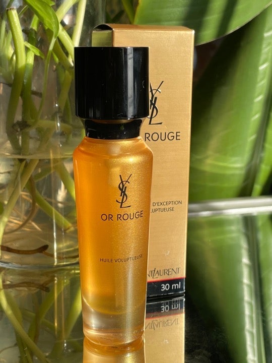 YSL OR ROUGE Oil Huile Voluptueuse 1oz NIB