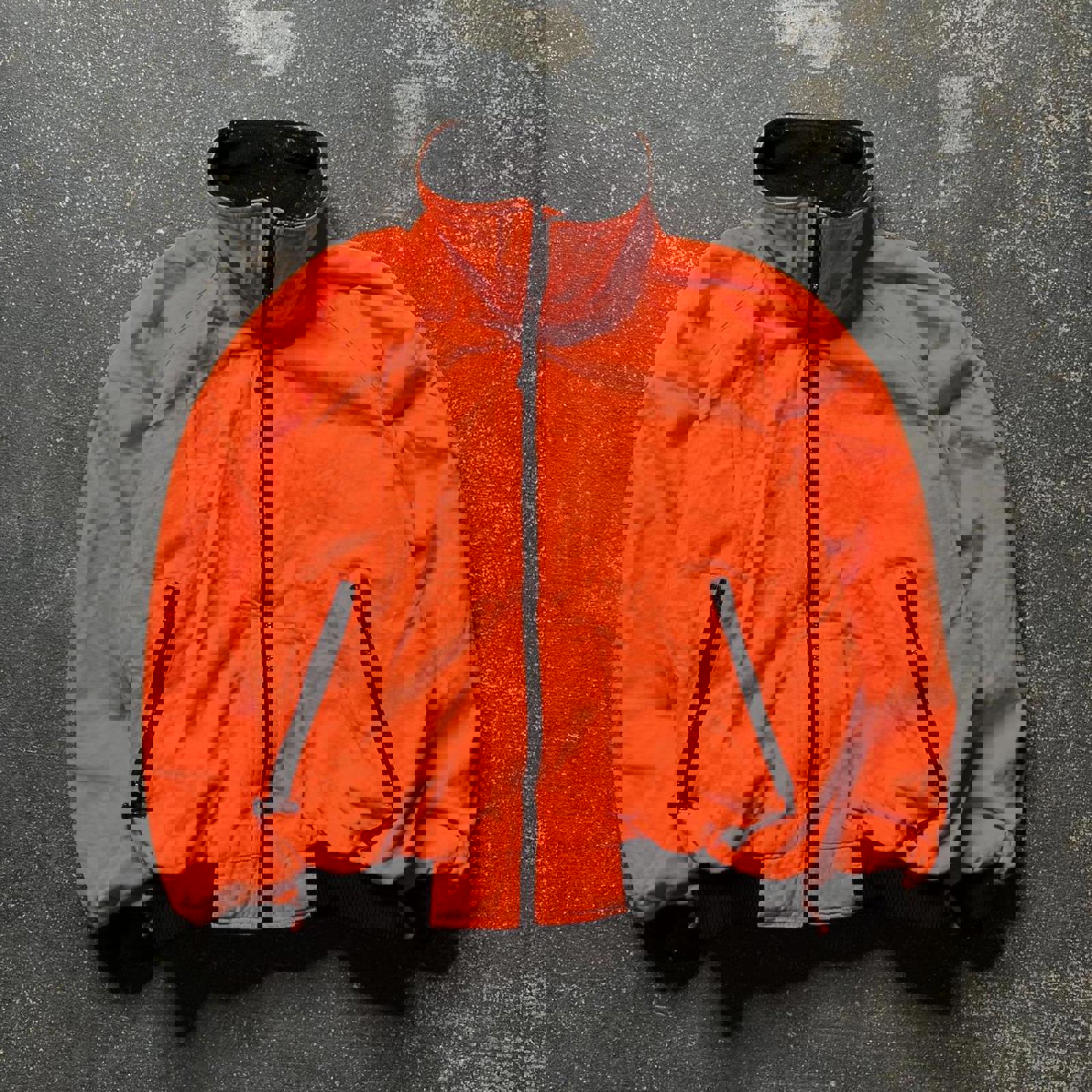 Vintage WearGuard Orange Bomber Jacket