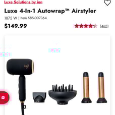 Luxe 4-in-1 Autowrap Airstyler