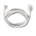 (Lot of 3) Hyper Tough 15FT 16QWG3 Prong White Outdoor/Indoor Use Single Outlet