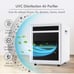 TRUSTECH Air Sanitizer/Purifier UV-C Air Sterilizer for Home, Allergies Dust Smo